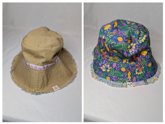 NWOT reversible bucket hat, Girl Scouts Climb