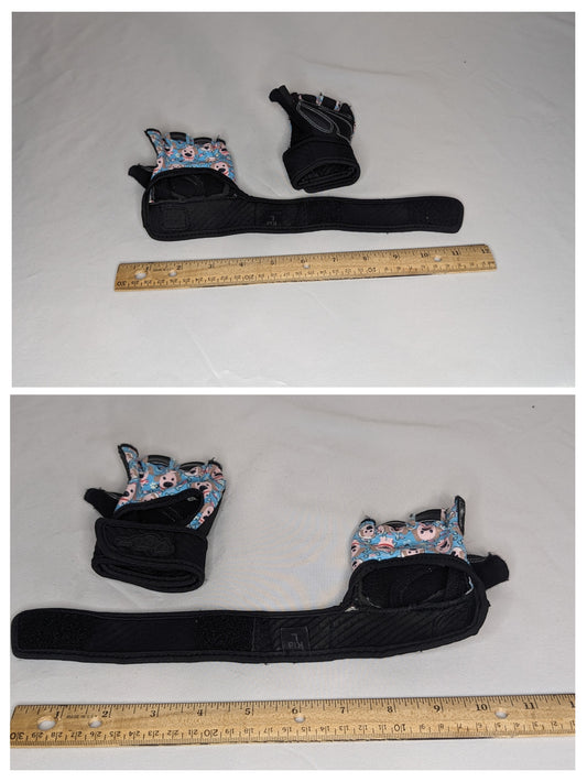 EUC fingerless cycling gloves,padded palms,