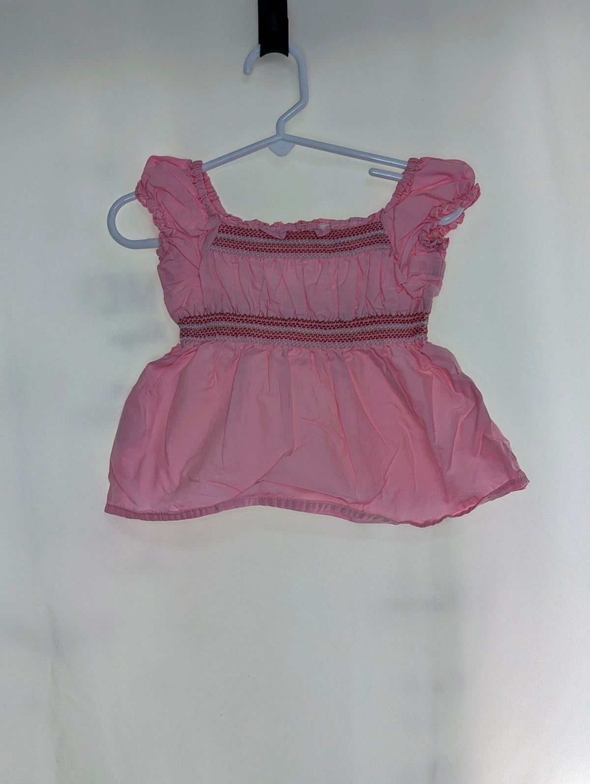 VGUC light pink smocked tank - size Month - 18-24 / 24M