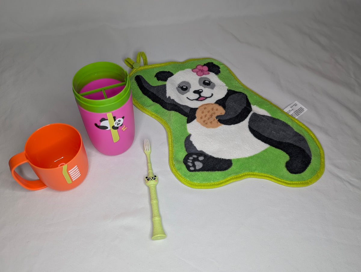 NEW Girl Scouts Panda microfiber towel, travel