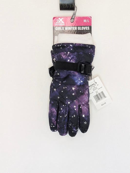 NEWw/Tags ZeroXposur ski gloves, youth M-L
