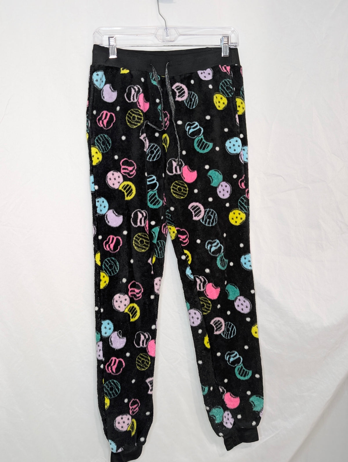 GUC Girl Scout fuzzy joggers, 2 pockets, draw - size Women - S (4/6)