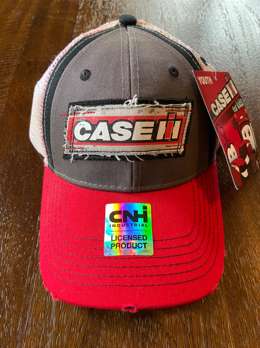 Case IH baseball hat new *farm red gray w tags