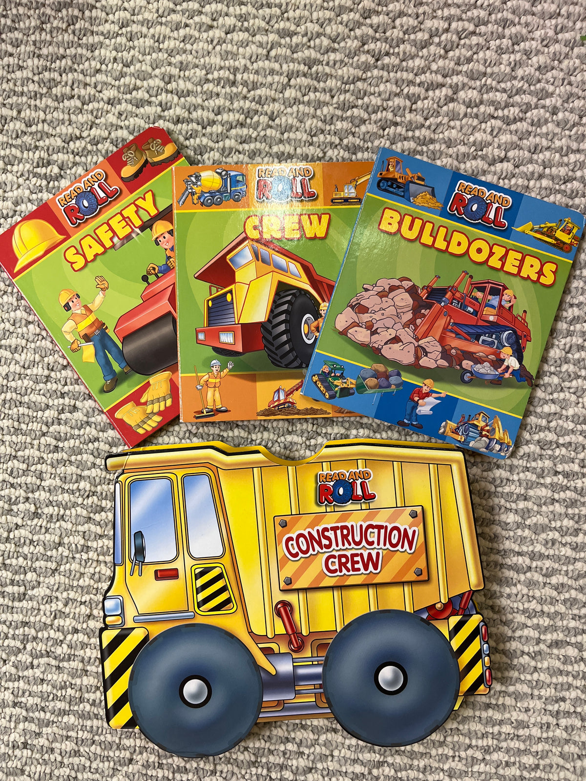 Construction Crew 3 board book set