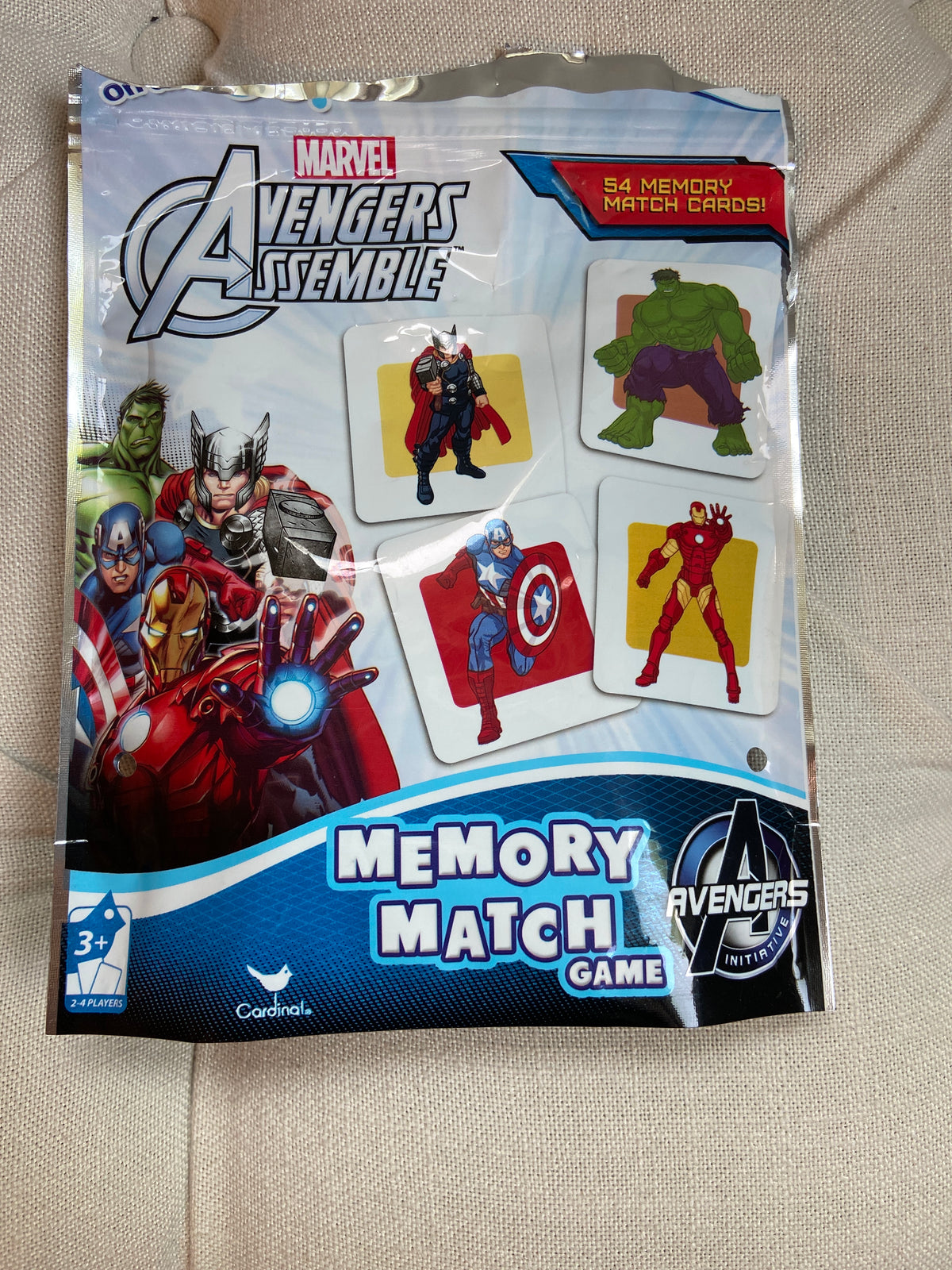 *Avengers matching Memory match