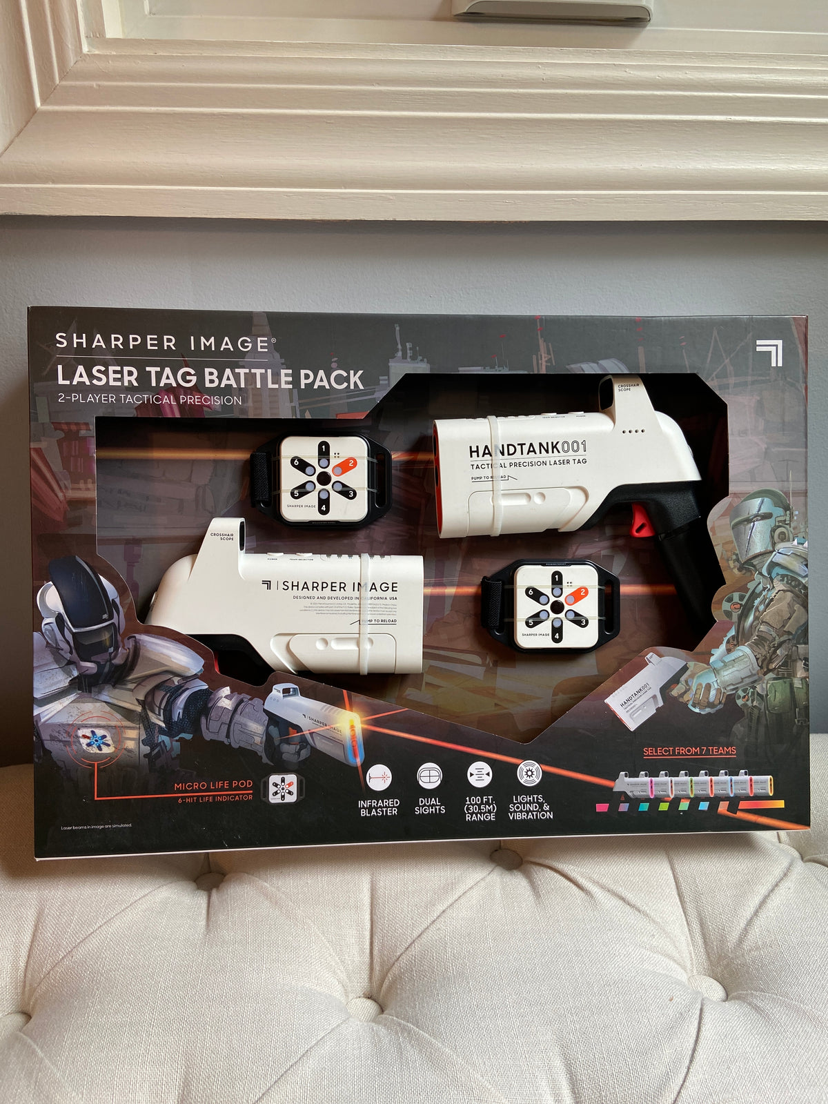 *Sharper Image Laser Tag Battle Pack, New