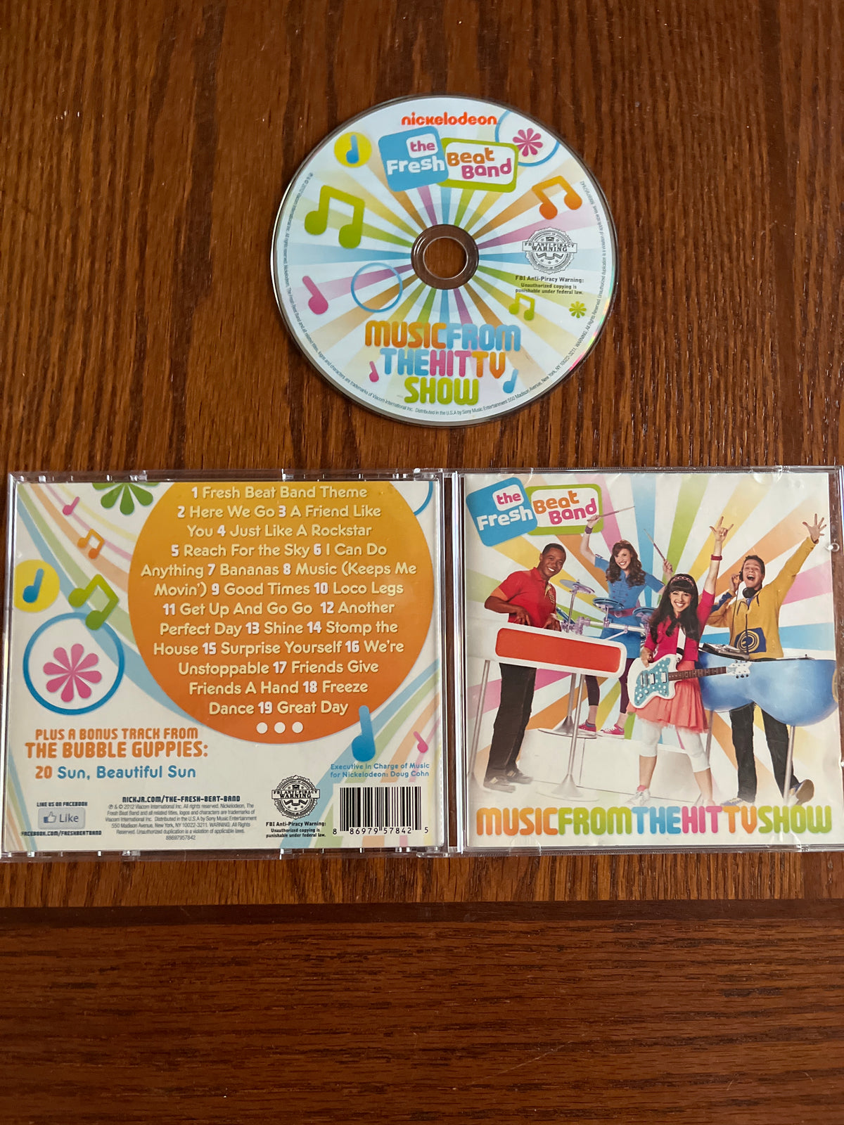 Fresh Beat Band CD Nickelodeon