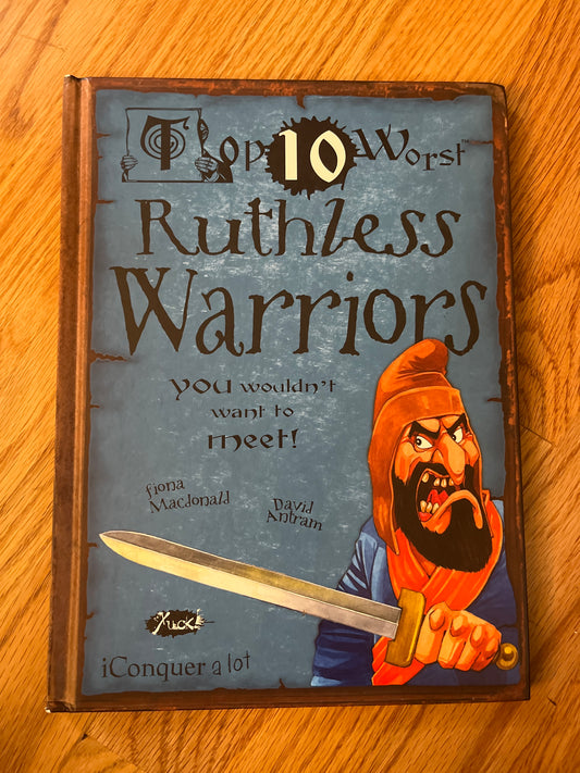 Top 10 Worst Ruthless Warriors- Hardcover EC