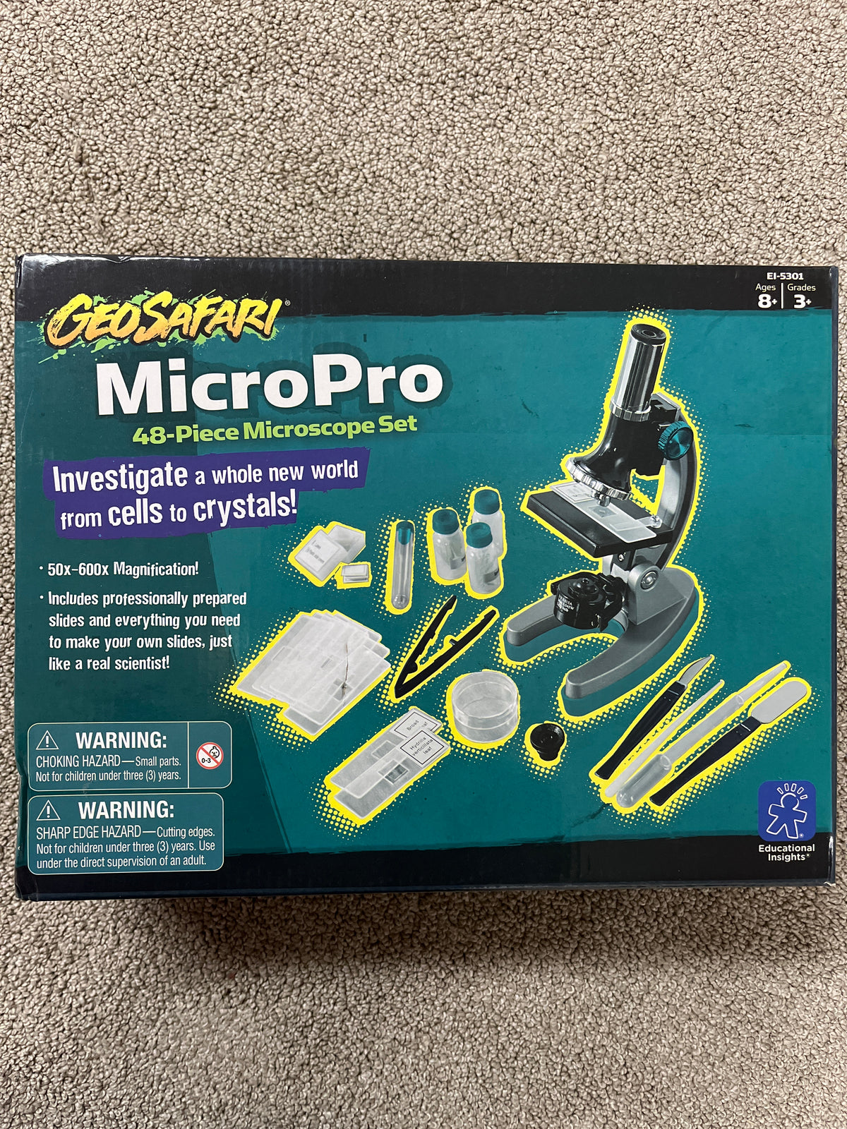 MicroPro microscope set 48-pc GeoSafari-COMPLETE