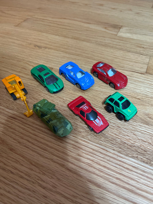 7 vehicles