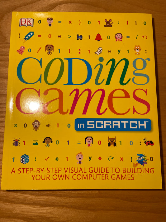 *Coding Games in Scratch Like new, 215 pages