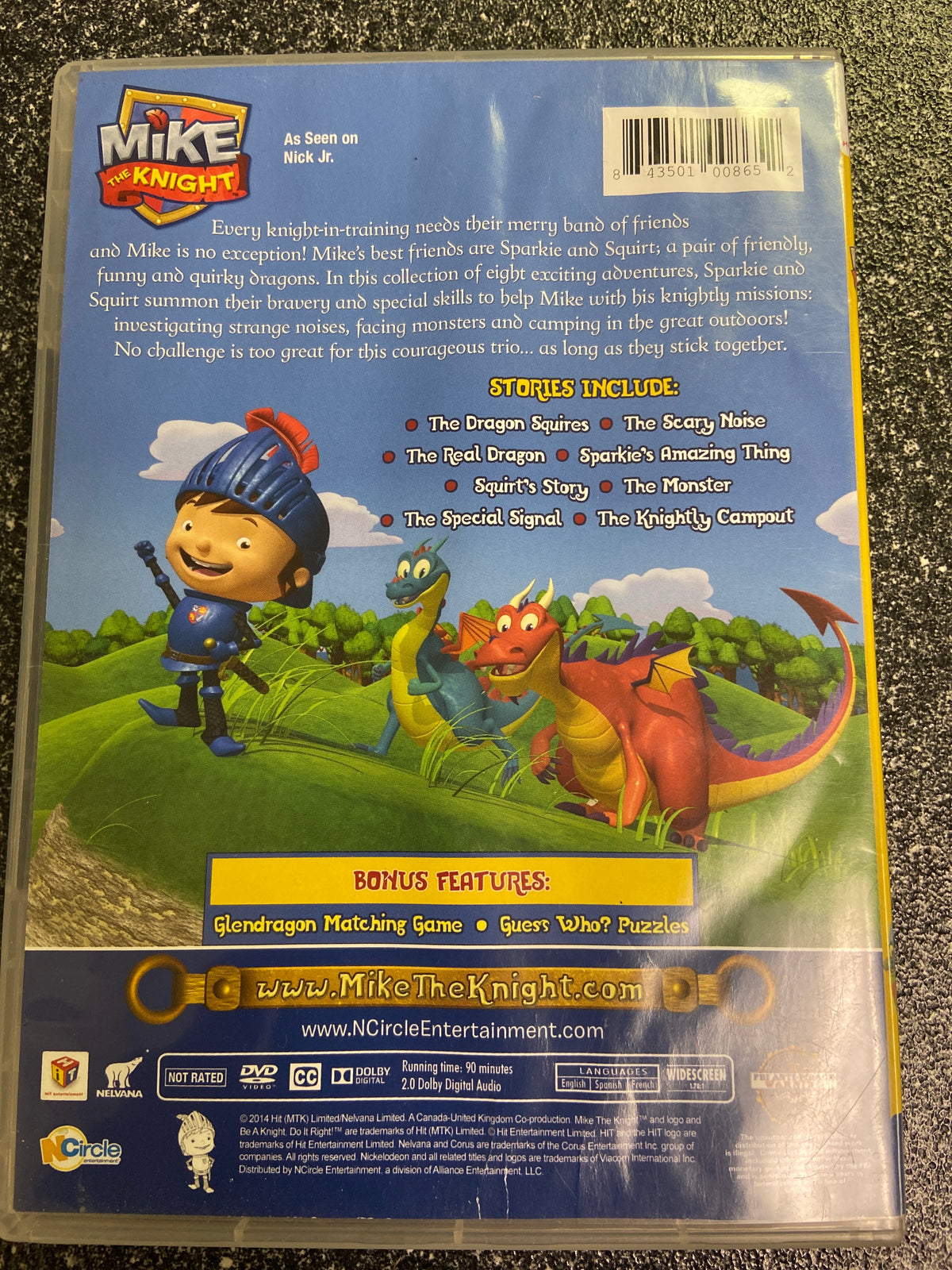 Mike the Knight *Dragon Stories dvd