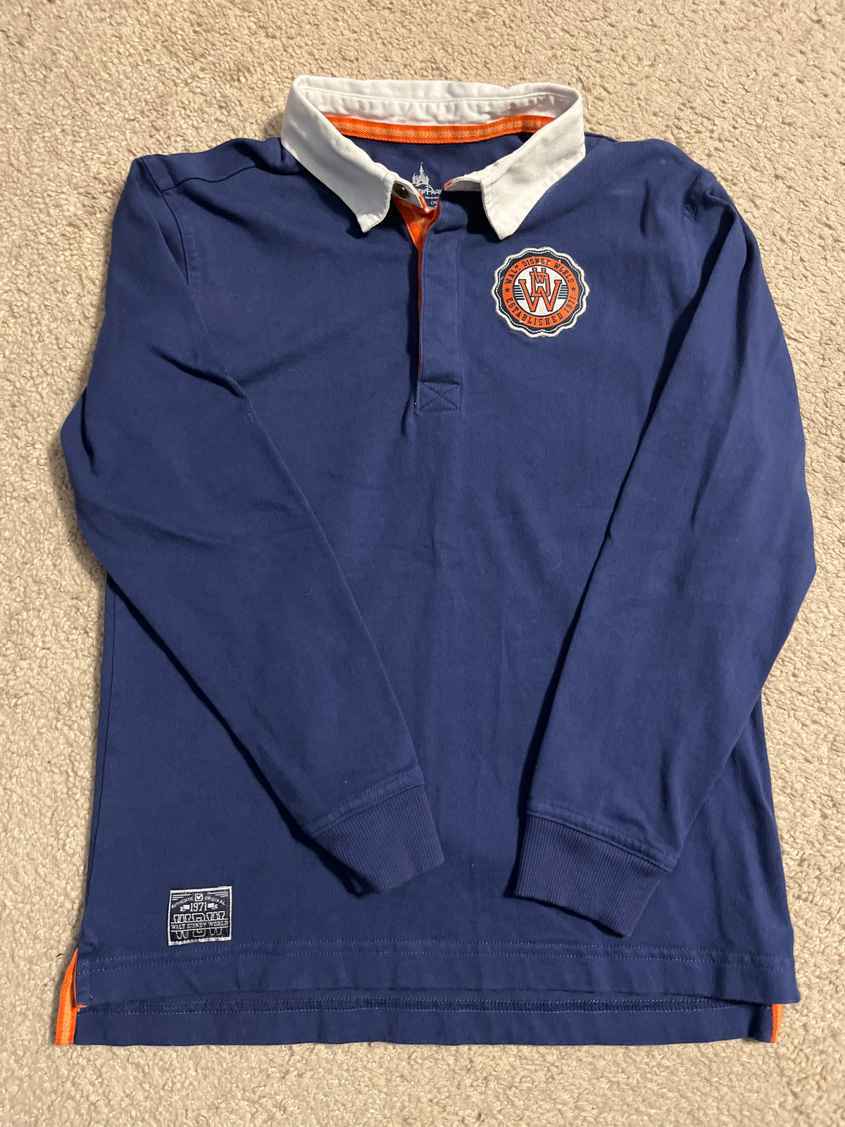 Walt DisneyWorld ls polo DisneyParks L - size Youth - 12 (L)