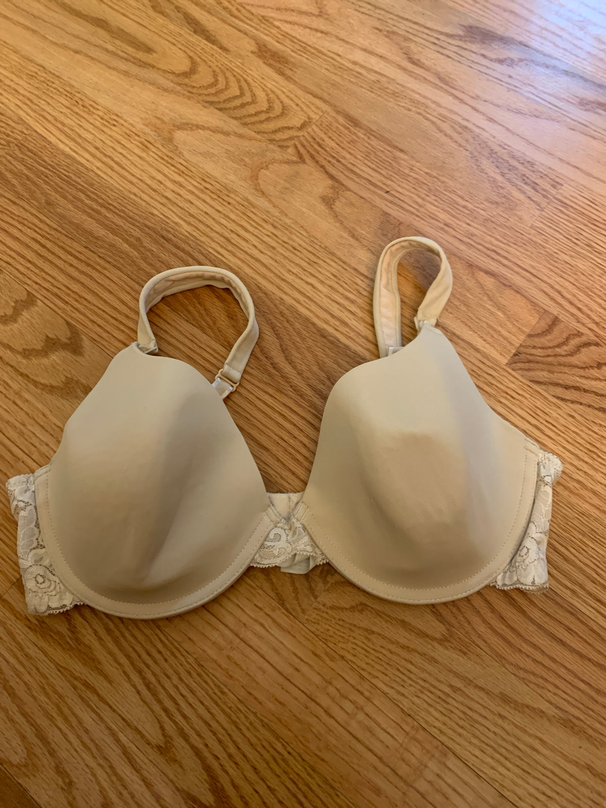 Beige Nursing Bra -36D Motherhood Maternity