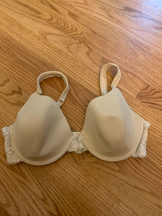 Beige Nursing Bra -36D Motherhood Maternity