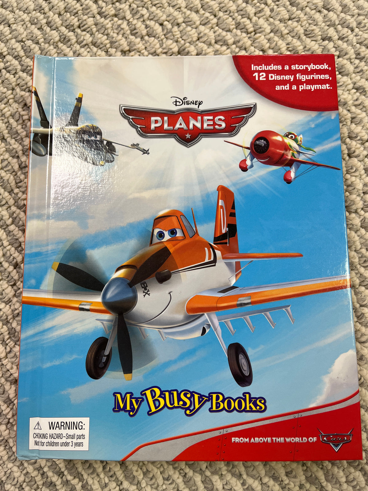 Disney Planes Busy Book Complete w/mat&figurines