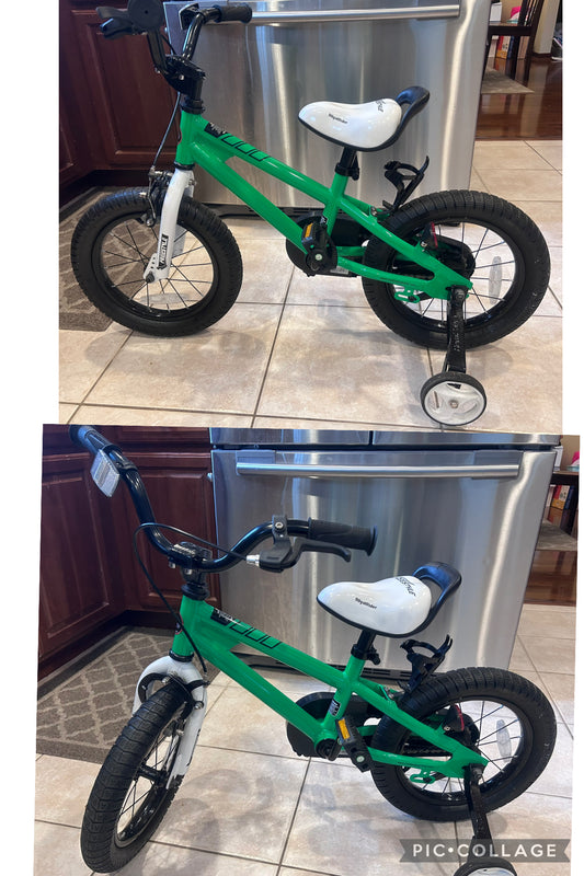 RoyalRider 14 bike EUC Adjustable seat & wheels