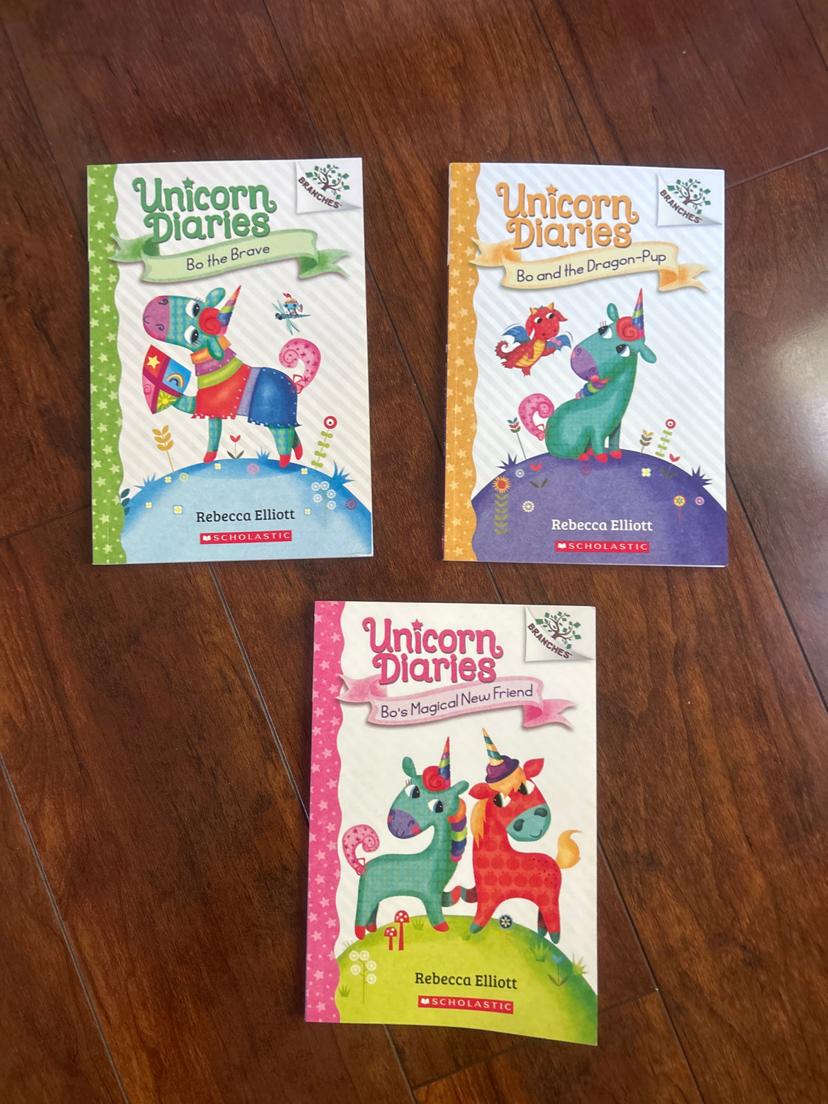 Unicorn Diaries EUC Books 1,2,3