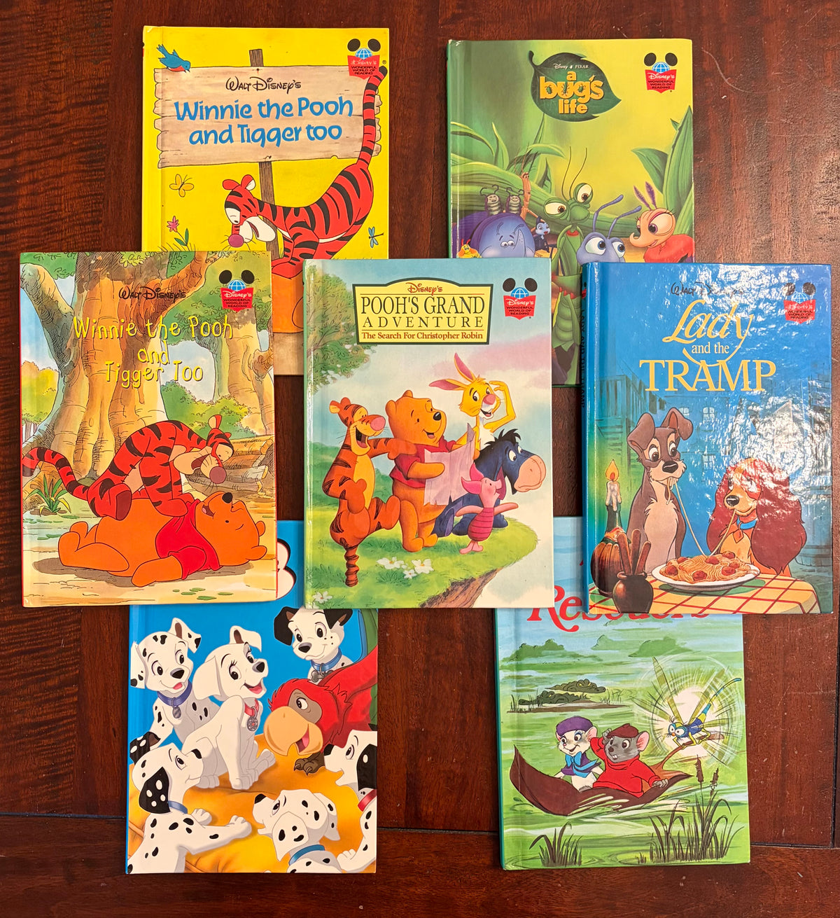 VINNIE THE POOH, 101 DALMATIANS, BUGS LIFE