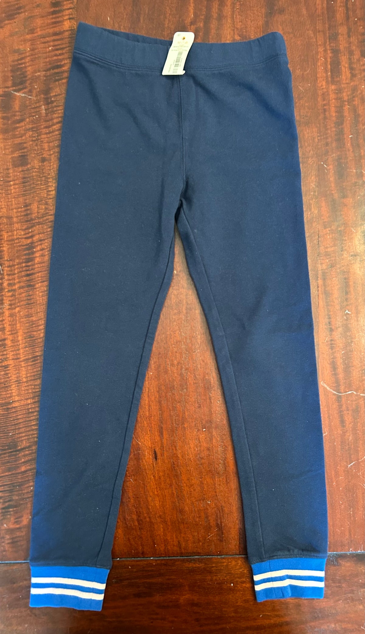 GYMBOREE NEW NWT NAVY FLEECE PANTS - size Youth - 7 (S)