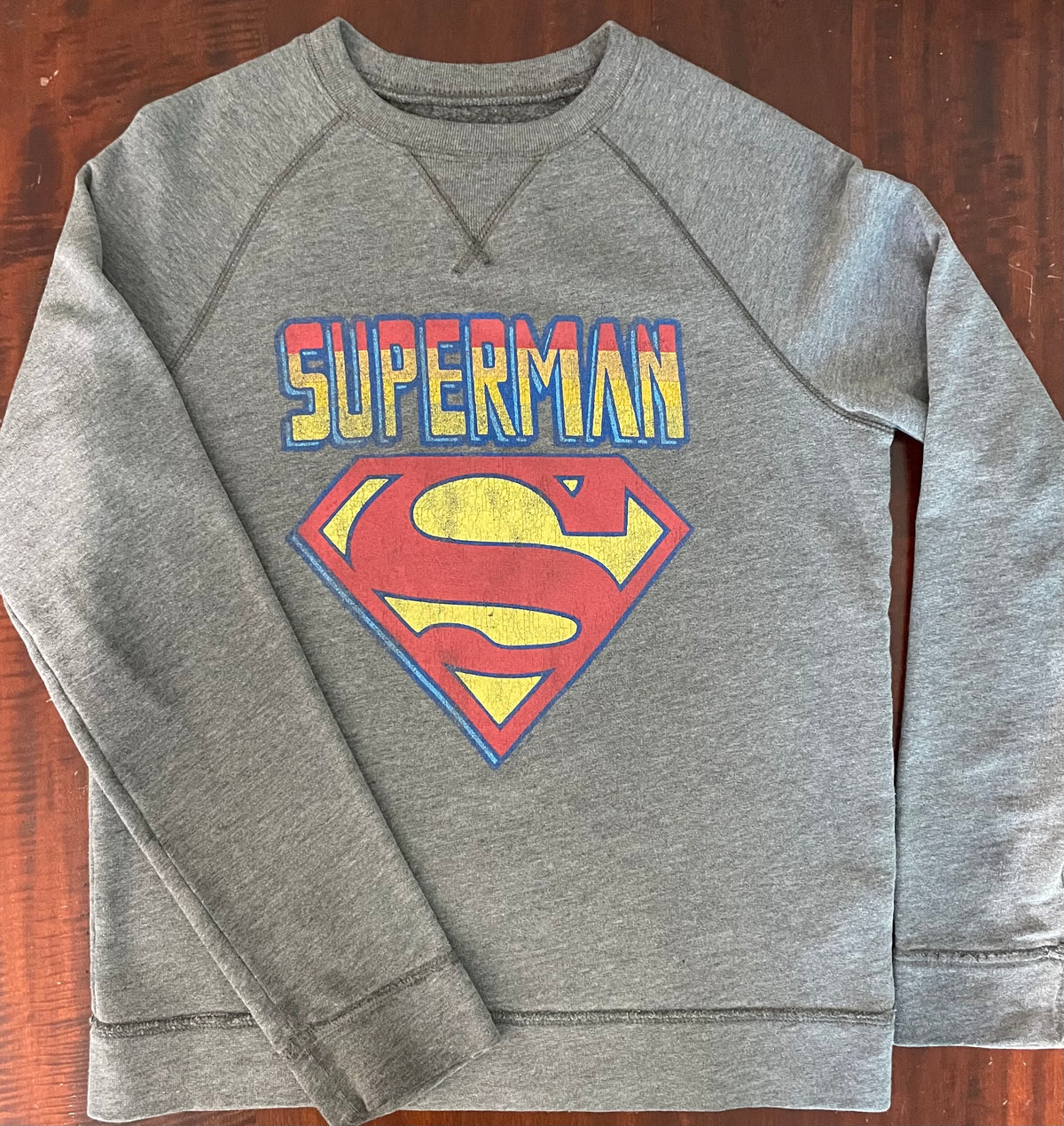 Abercrombie superman sweatshirt PLAY - size Youth - 12 (L)
