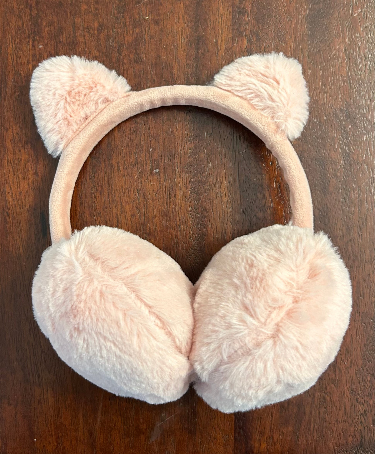 EARMUFFS PINK CAT EUC 4-5YO