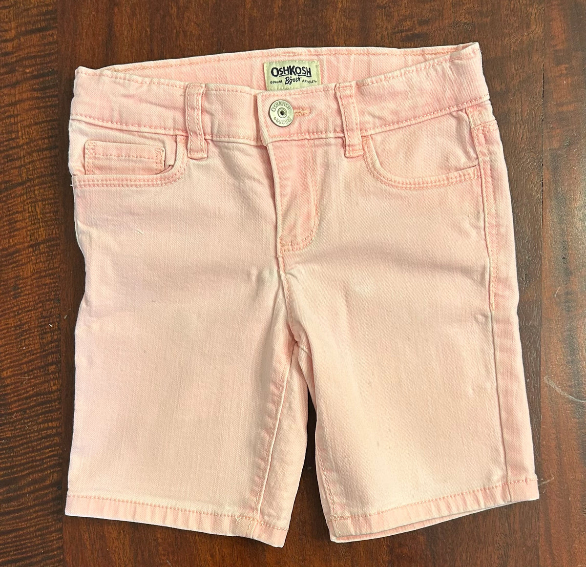 OSHKOSH PINK SHORTS JEAN GUC - size Youth - 5 (XS)
