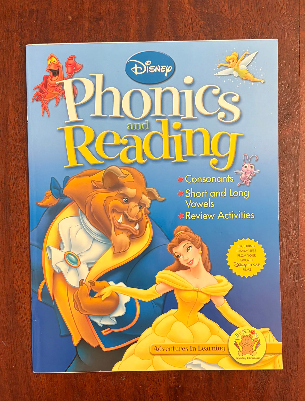 PHONICS READING DISNEY WORKBOOK