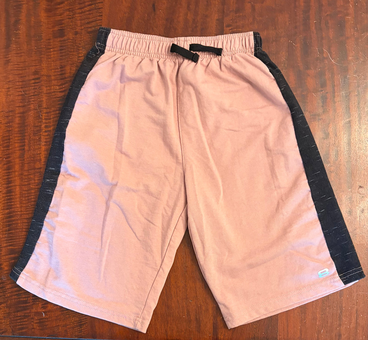 COTTON SALMON SHORTS EUC SOFT - size Youth - 14 (XL)