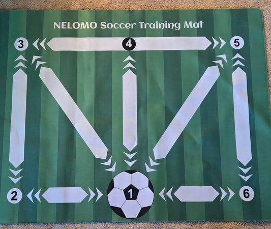 NELOMO SOCCER MAT EUC