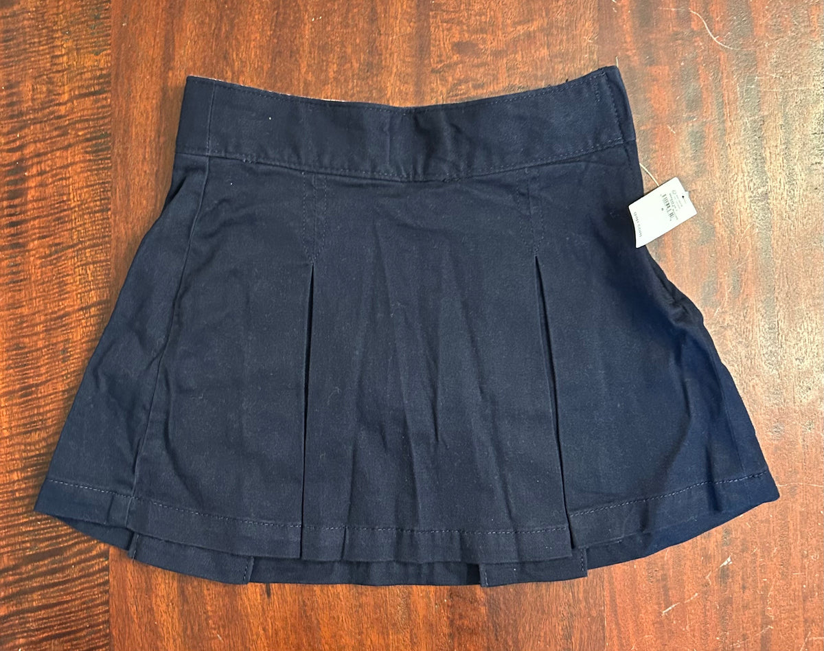 GAP NAVY SKIRT NEW NWT COTTON - size Youth - 6 (S)