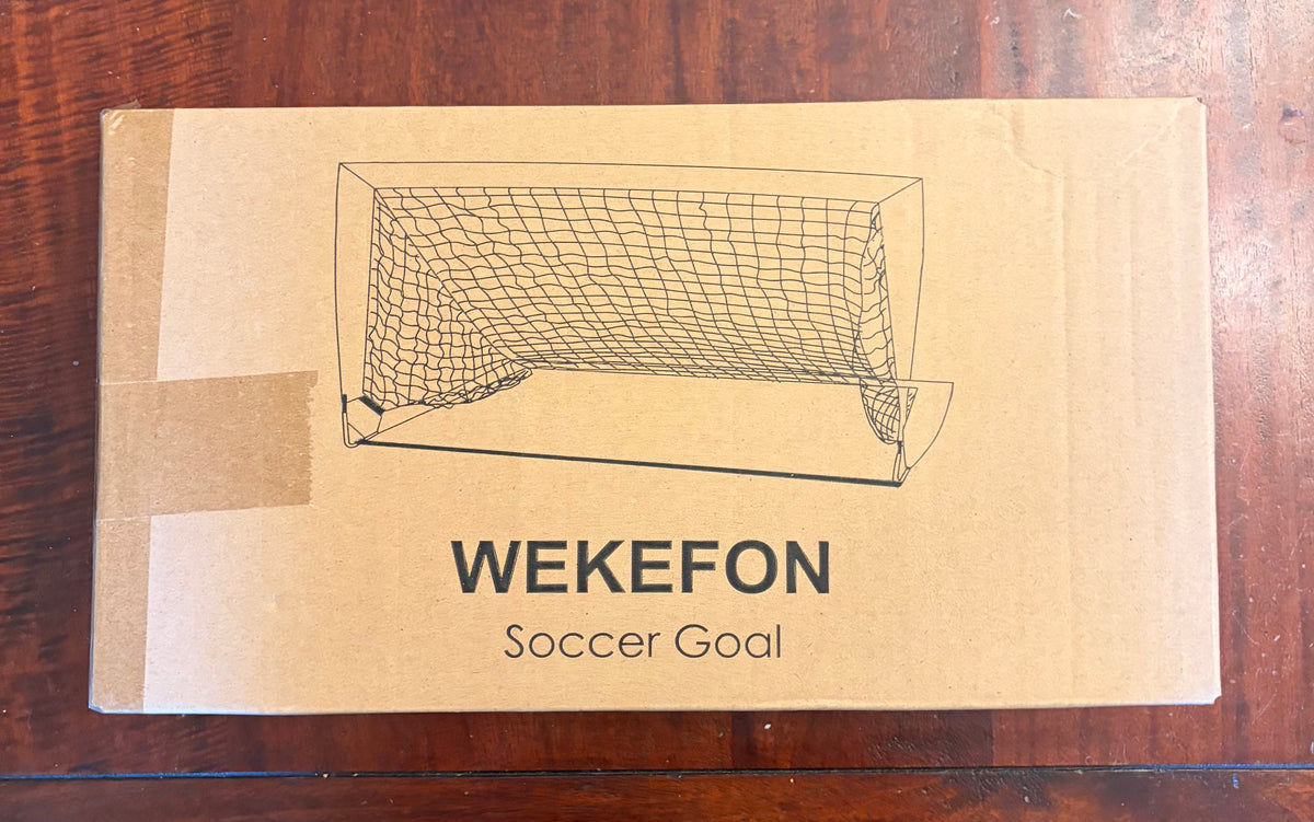 WEKEFON SOCCER GOAL NEW PORTABLE ORANGE
