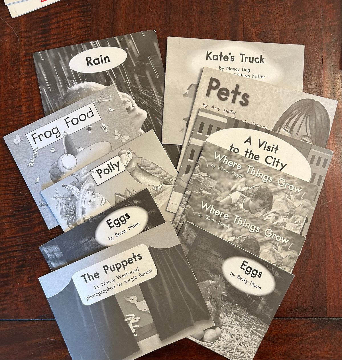 EARLY READER LEVEL C X11 BOOKS