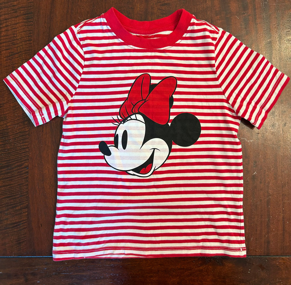 MINNIE PAJAMA TOP ONLY COTTON SOFT GUC - size Youth - 6 (S)