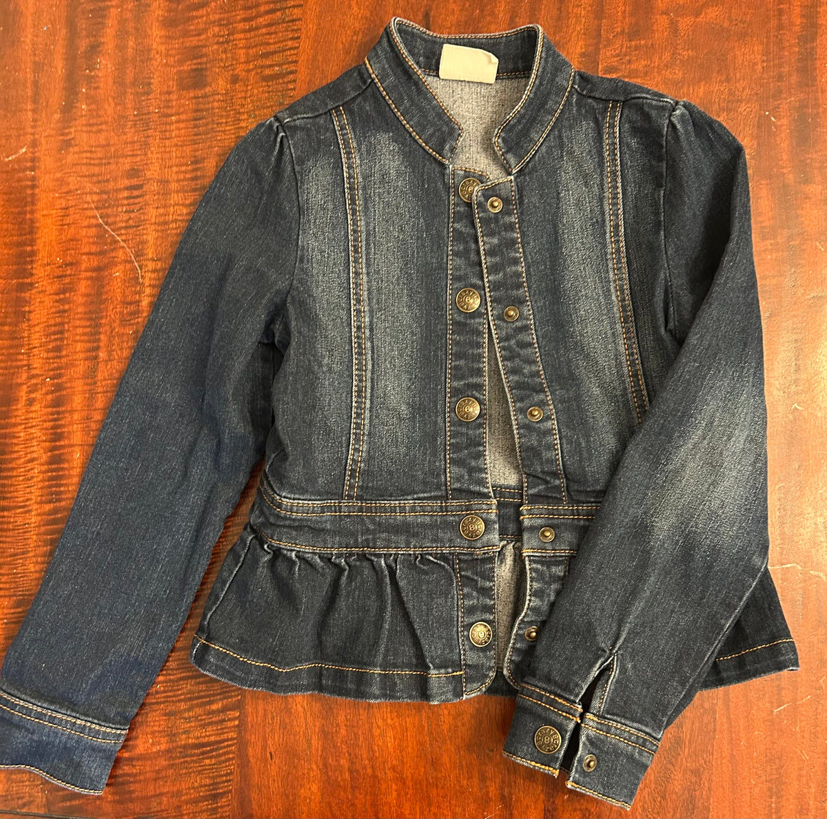 CRAZY8 JEAN JACKET EUC LIKE NEW - size Youth - 7 (S)
