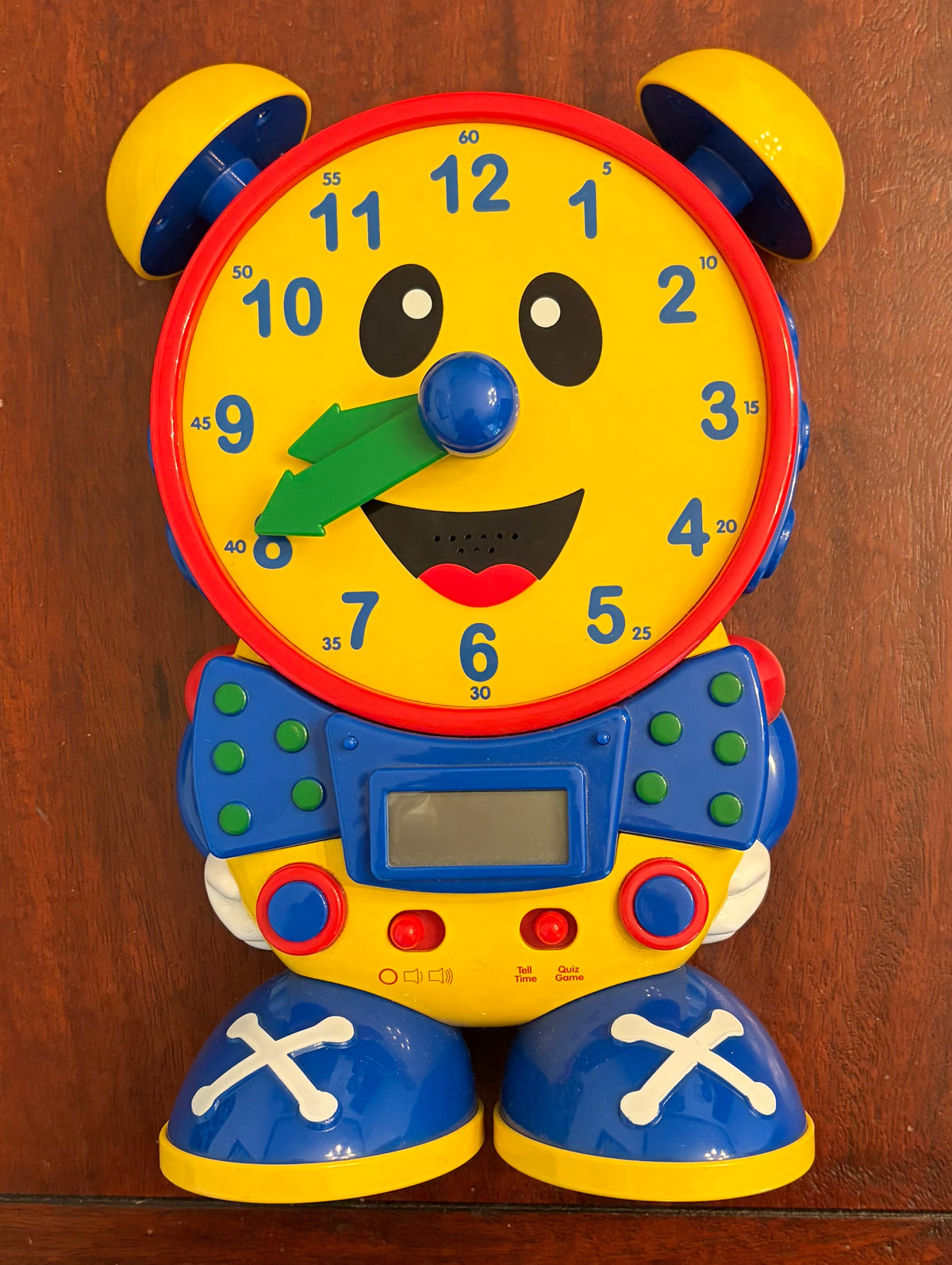 LEARNING TOYS CLOCK LEARNING TIME
