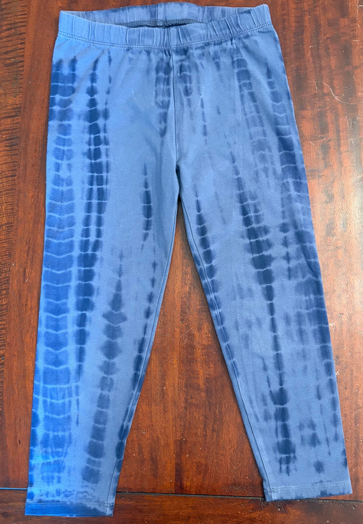 GAP crop leggings blue camo VGUC - size Youth - 8 (M)