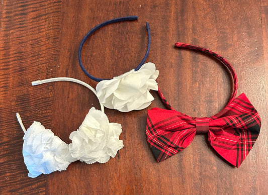 HEADBANDS X3 4+ YO GIRL