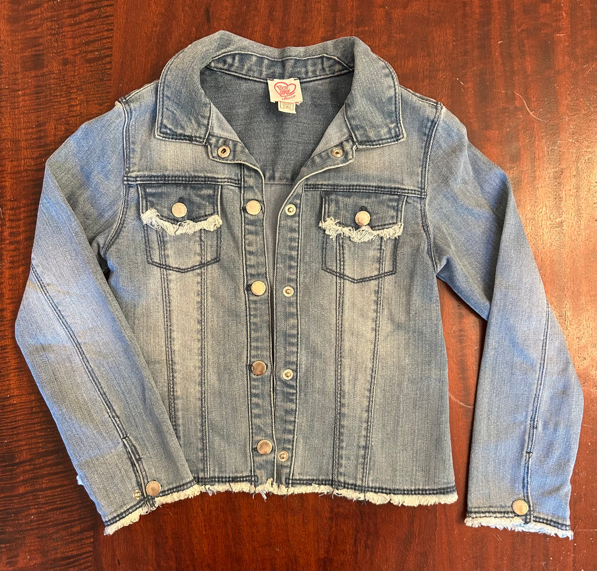 CHICCO JEAN JACKET EUC SOFT - size Youth - 7 (S)