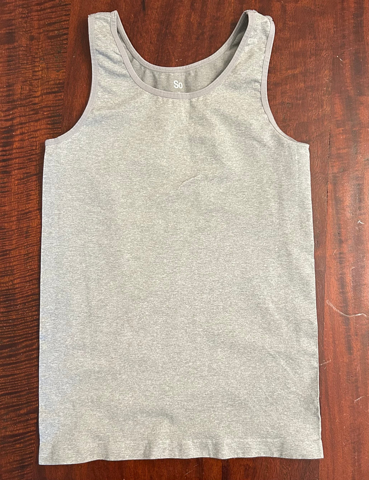 SO GREY UNDER SHIRT GUC - size Youth - 7 (S)