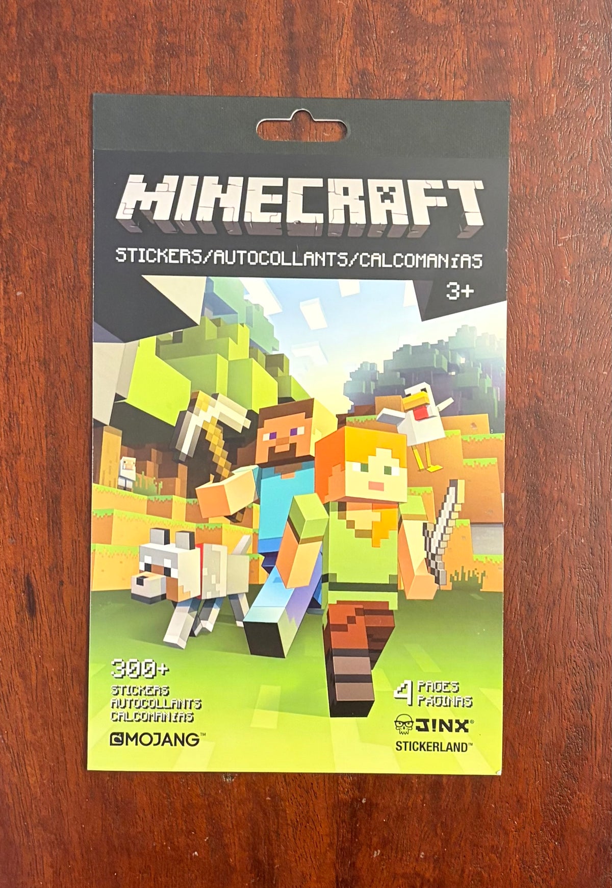 MINECRAFT STICKERS 250 STICKERS