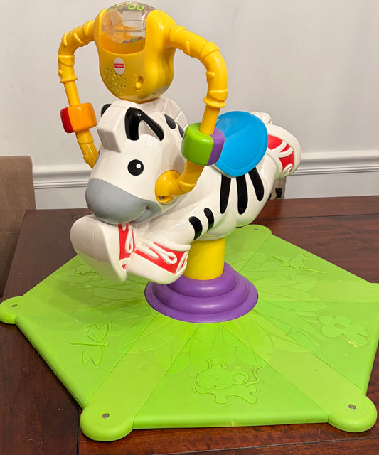 FISHER PRICE TODDLER SIT ON TOY BOUNCE AND SPIN