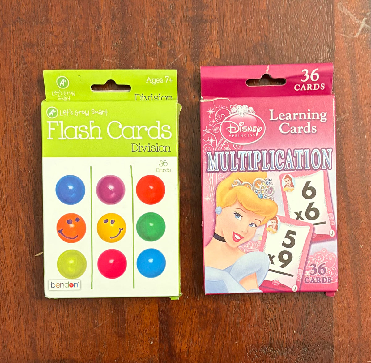 MULTIPLICATION CARDS & DIVISION