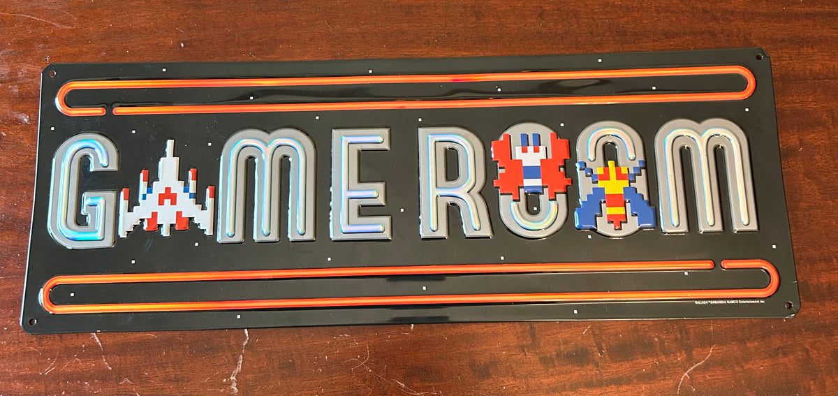 GAME ROOM SIGN VGUC METAL