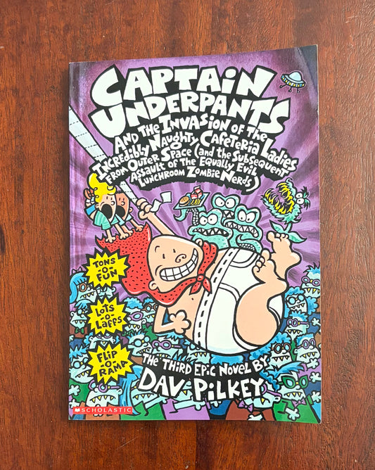 CAPTAIN UNDERPANTS 3RD NOVEL - CAFETERIA LADIES