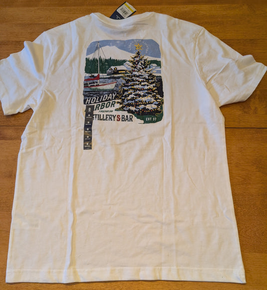 Izod short sleeve tshirt Holiday harbor - size Teen/Men - M (32-34)