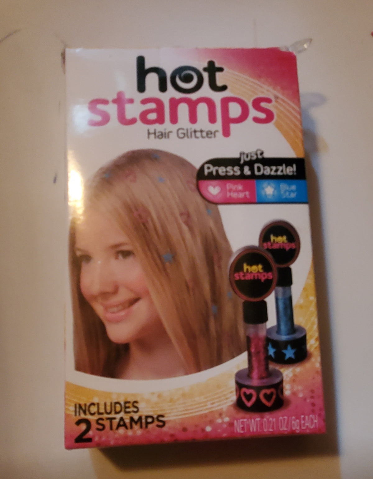 Hot stamps hair glitter