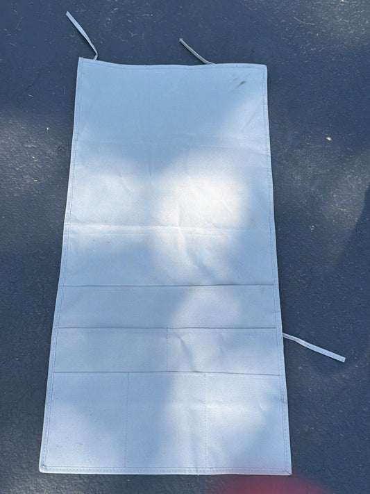 College chair, bed Gray cloth storage
