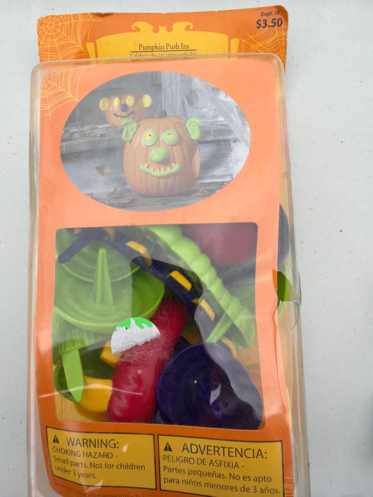 Halloween Pumpkin Push ins