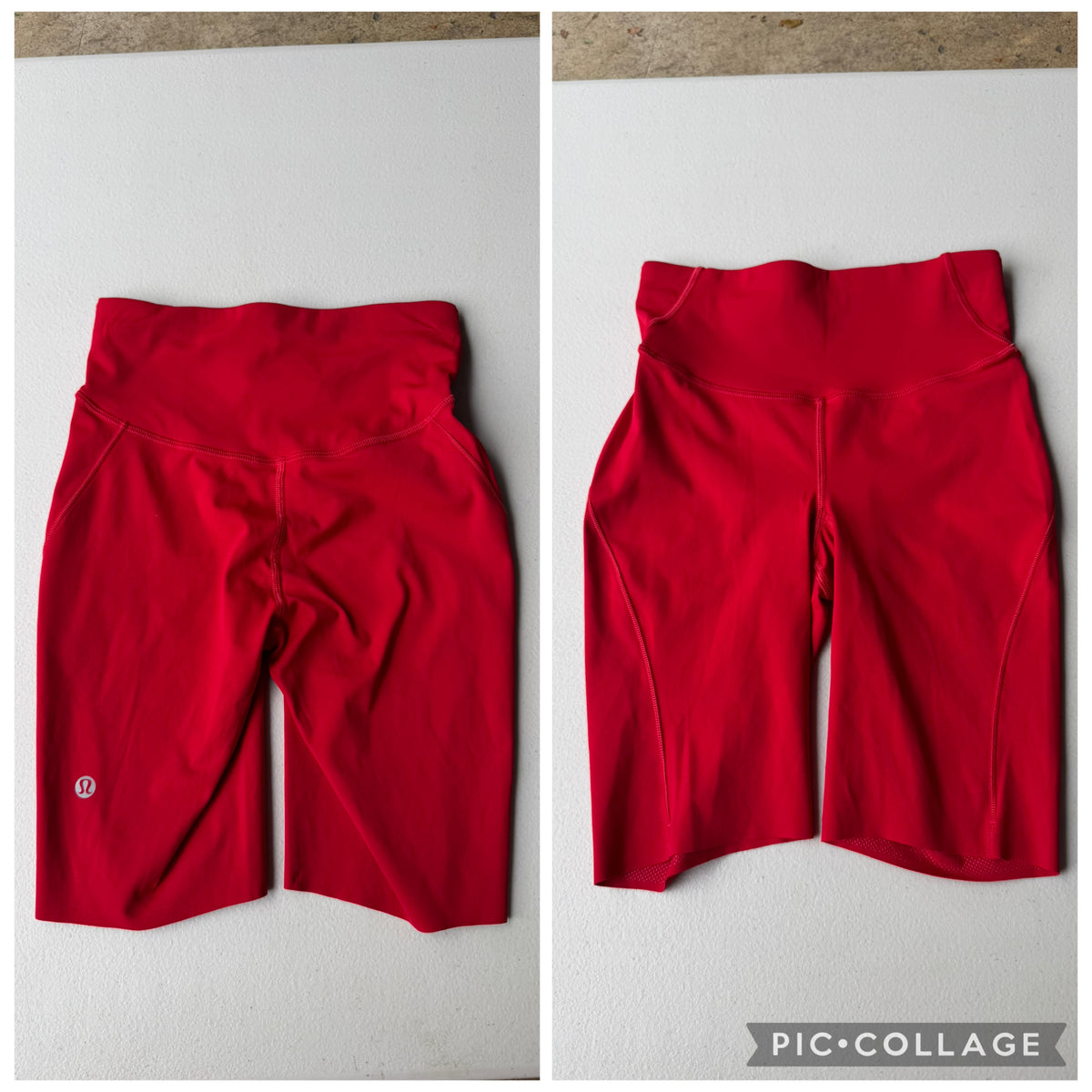 Lululemon red bike short - size Women - XS (0/2)